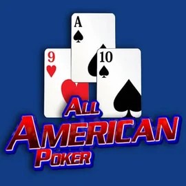 Table Games logo of All American Poker from RTG (Reel Time Gaming) at Cazeus Casino