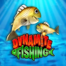 Dynamite Fishing logo – Slots by Inspired Gaming at Cazeus Casino