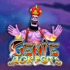Genie Jackpots casino game by Blueprint Gaming – featured logo at Cazeus Casino