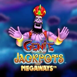 Genie Jackpots Megaways game by Blueprint Gaming – logo hosted on Cazeus Casino