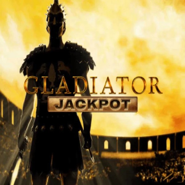 Official Slots logo: Gladiator Jackpot by Playtech at Cazeus Casino