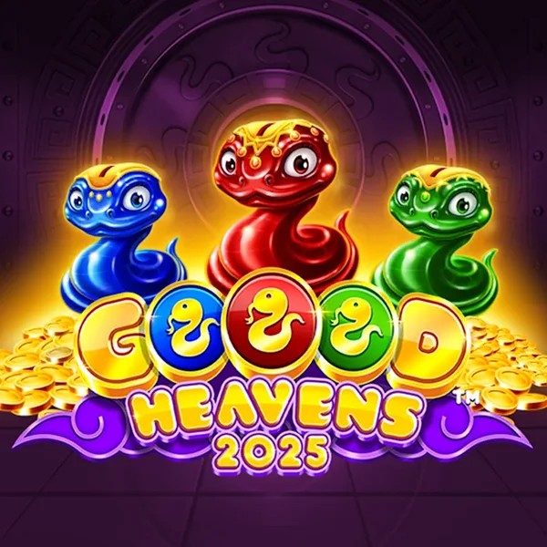 Goood Heavens slot visual from Rarestone Gaming available on cazeuscasinos.es