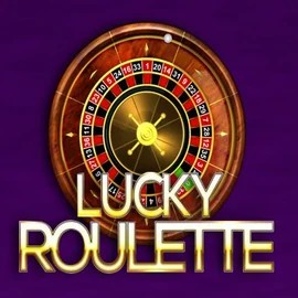 Lucky Roulette logo by Belatra Games at Cazeus Casino