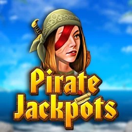 Pirate Jackpots logo by Belatra Games Cazeus Casino