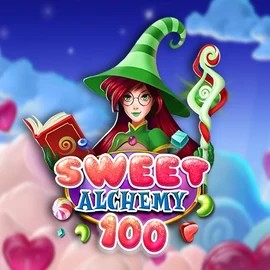 Sweet Alchemy 100 game by Play'n GO – logo hosted on Cazeus Casino