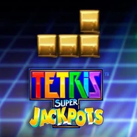 Official Jackpots logo: Tetris Super Jackpots by WMS at Cazeus Casino