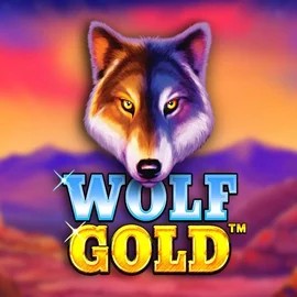 Wolf Gold slot visual from Pragmatic Play available on cazeuscasinos.es